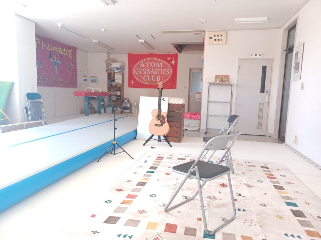仙台入門ギター弾き語り倶楽部 塩竈教室の室内